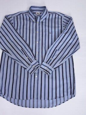 LACOSTE striped shirt medium